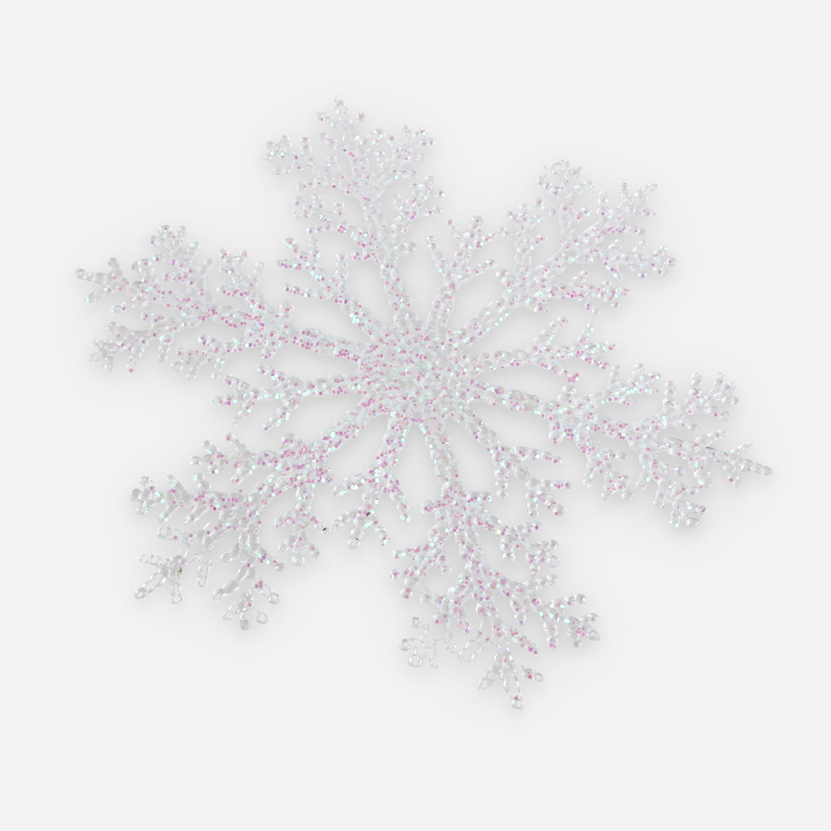SM Home Acrylic Snowflake (White) - 32cm