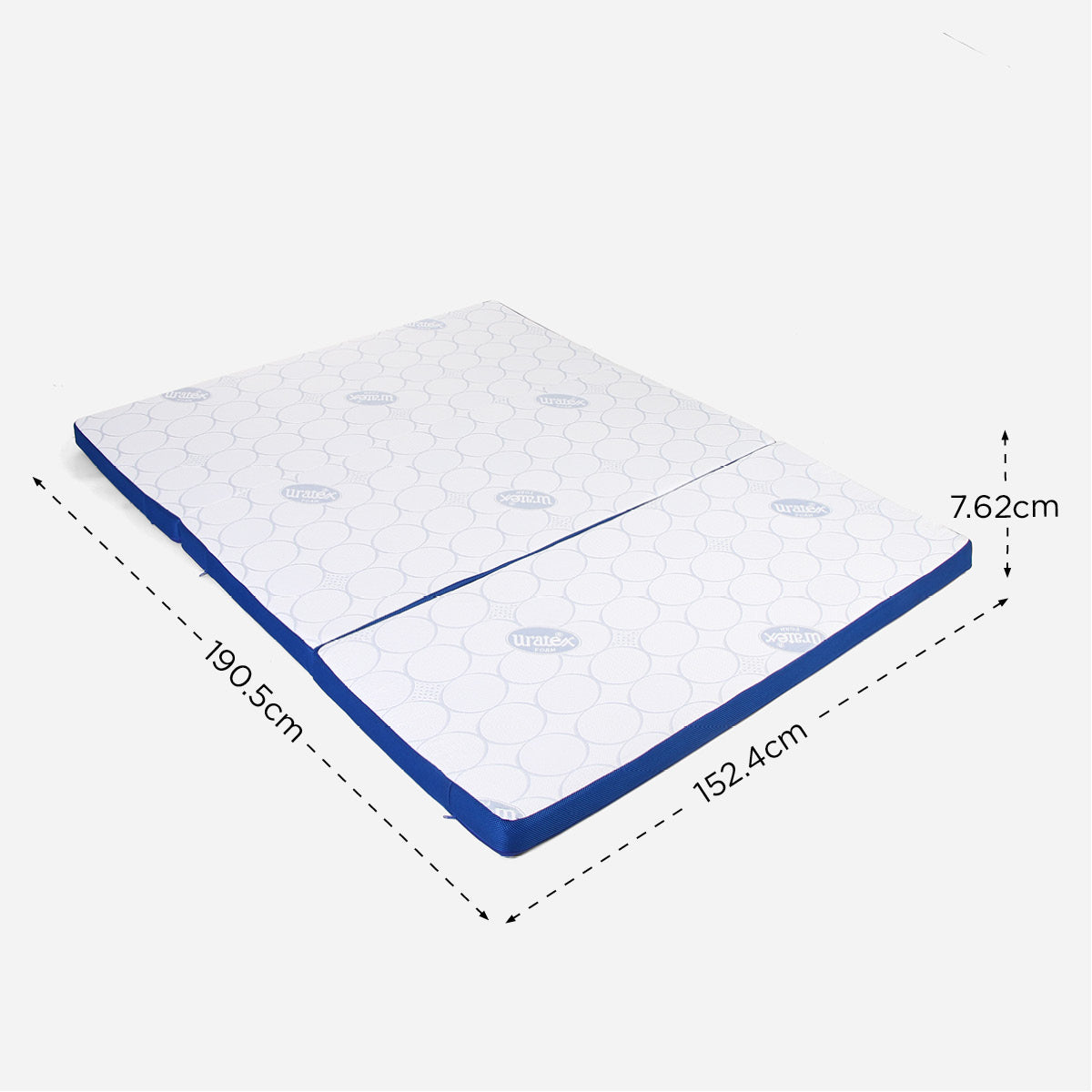 Uratex Airlite Futon (Blue) - 3x60x75in.