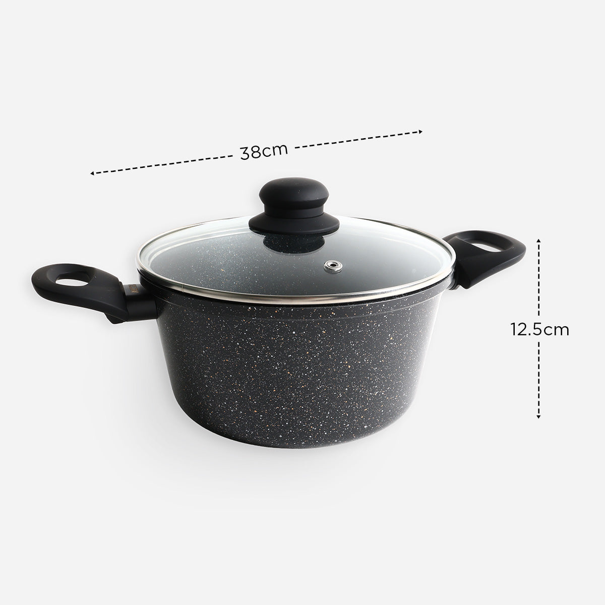 Metro Primera Aluminum Dutch Oven (Black) - 24cm