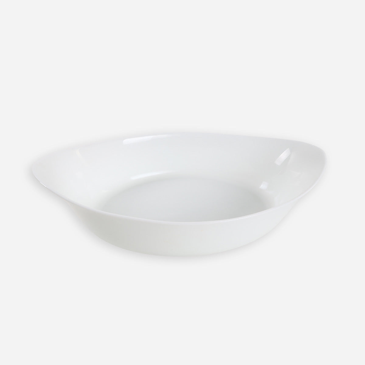 Bellagio Lasagna Oval Serveware (White) - 12.6in.