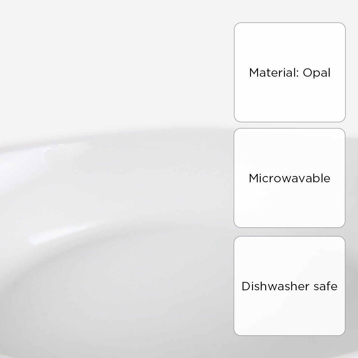 Bellagio Lasagna Oval Serveware (White) - 12.6in.