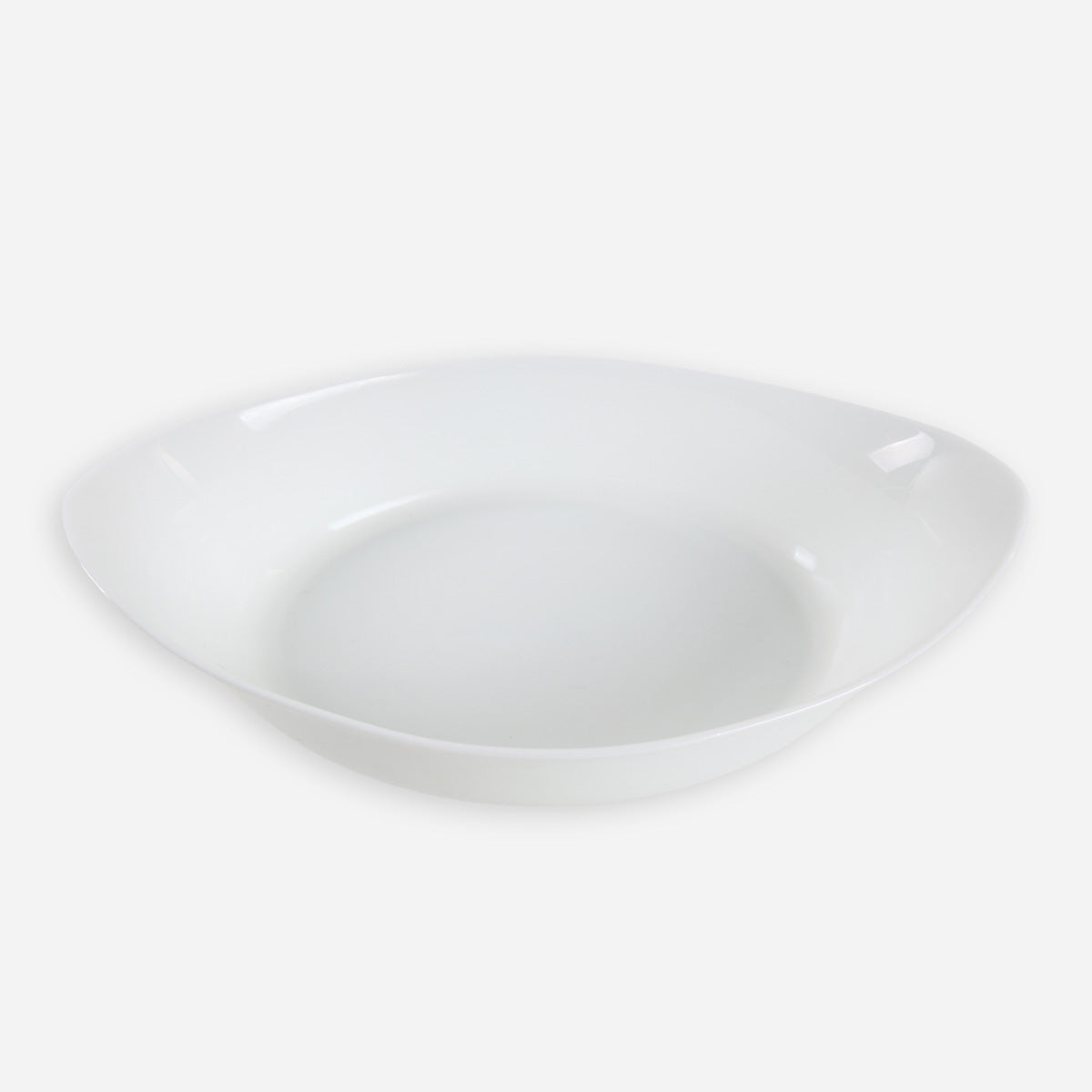 Bellagio Lasagna Oval Serveware (White) - 12.6in.