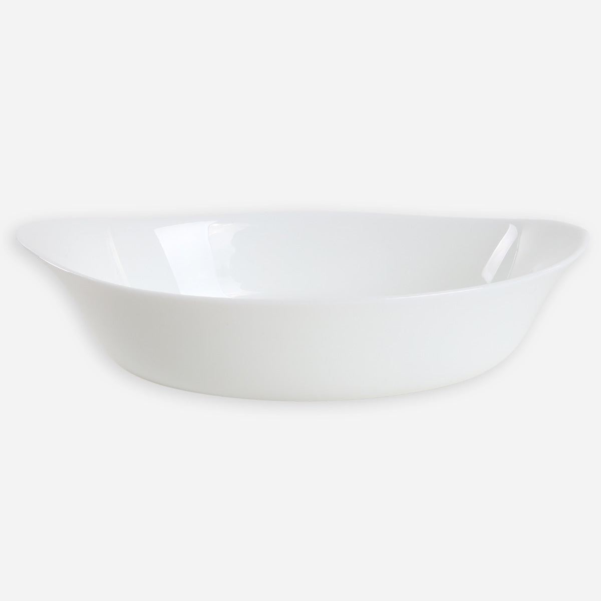 Bellagio Lasagna Oval Serveware (White) - 8.5in.
