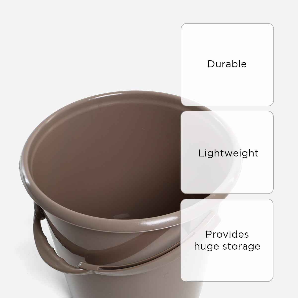 Hosh Pail  (Brown) - 4 Gallon