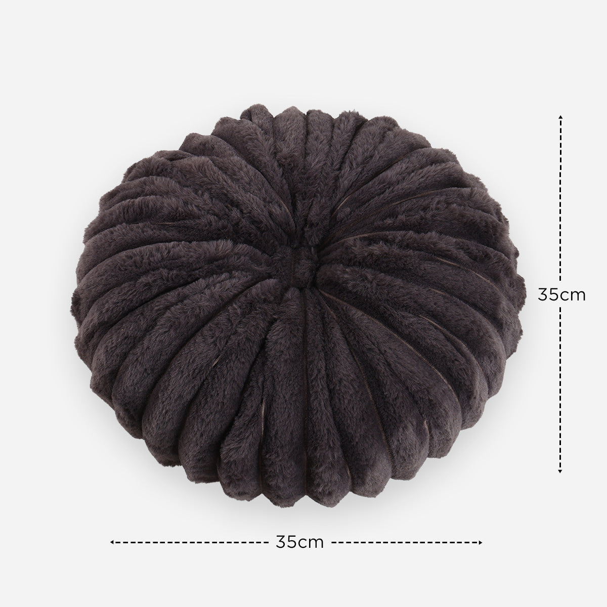SM Home Button Cushion (Grey) - 35cm