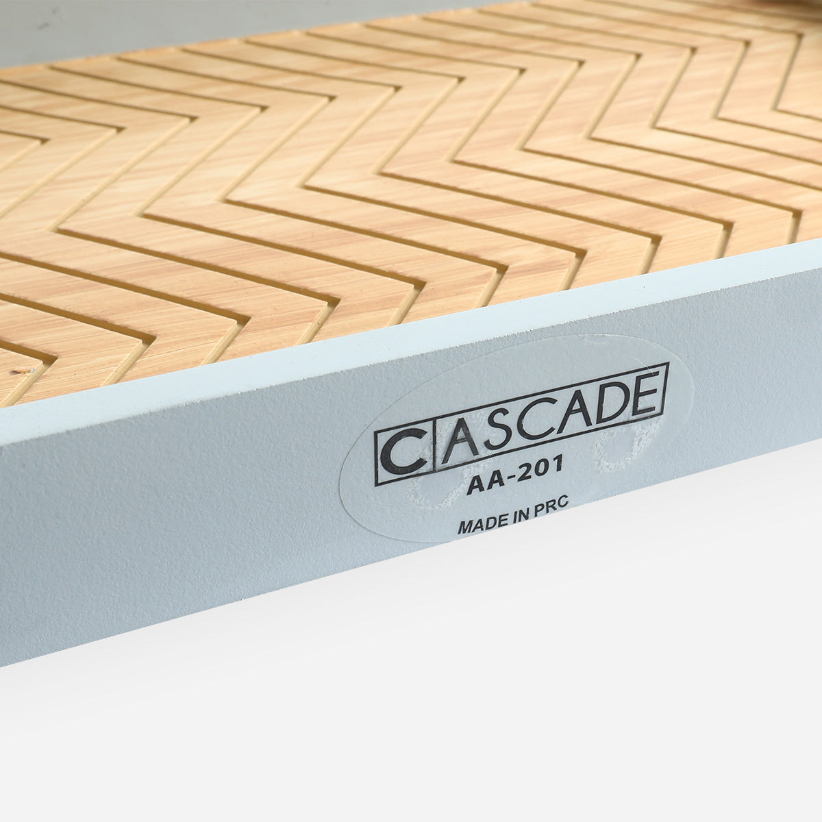 Cascade Wood Multi-Purpose Tray - Gray