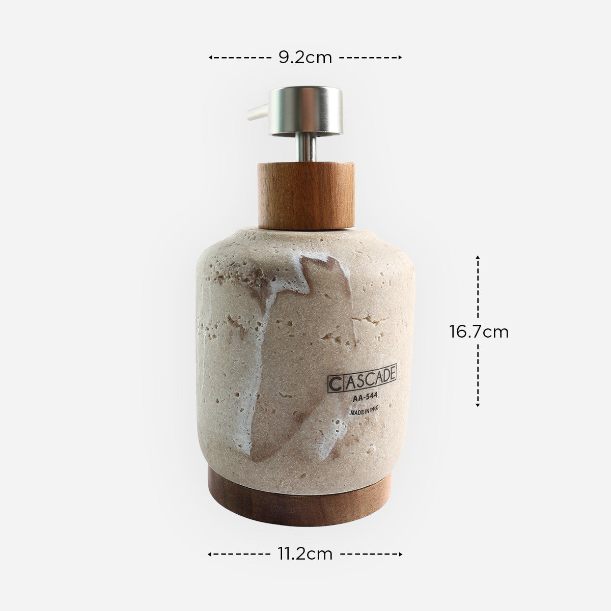 Cascade Stone Soap Dispenser