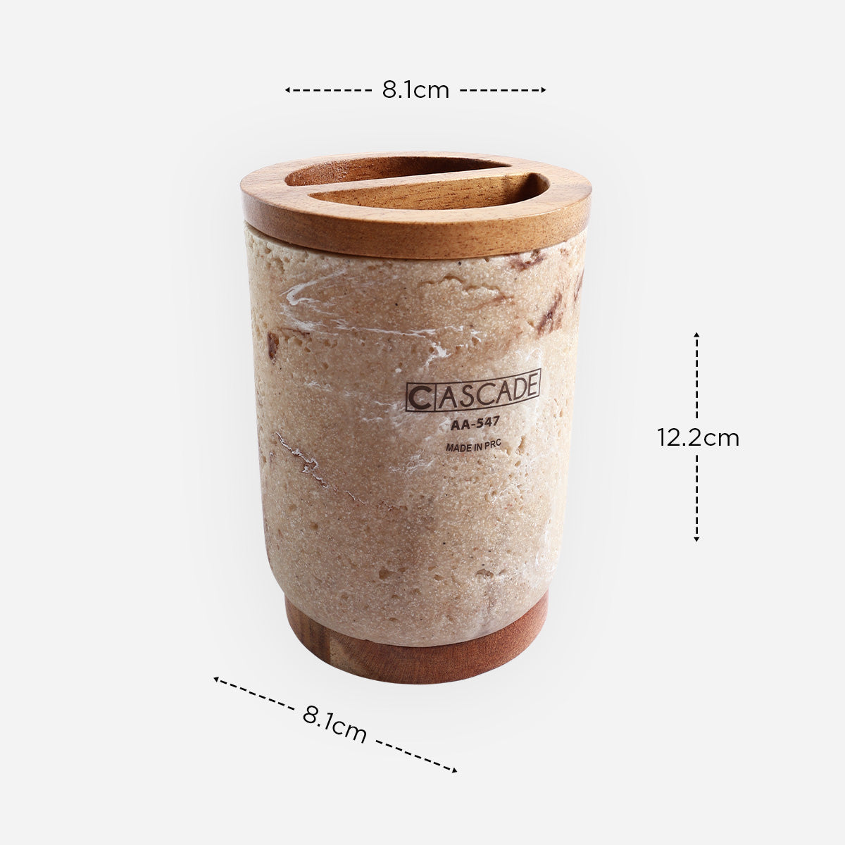 Cascade Stone Toothbrush Holder