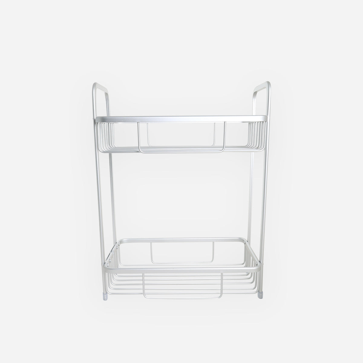 Cascade 2-Layer Aluminum Storage Rack – SM Home
