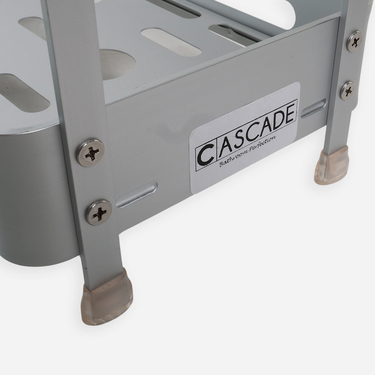 Cascade 2-Layer Rectangular Aluminum Storage Rack