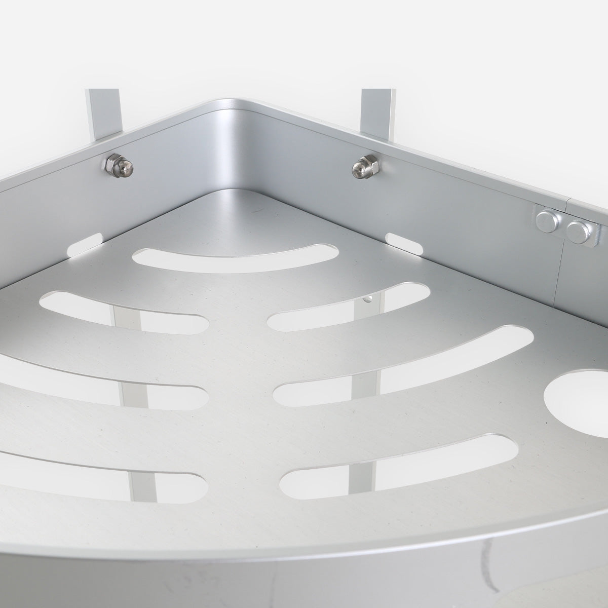 Cascade 3-Layer Aluminum Corner Rack