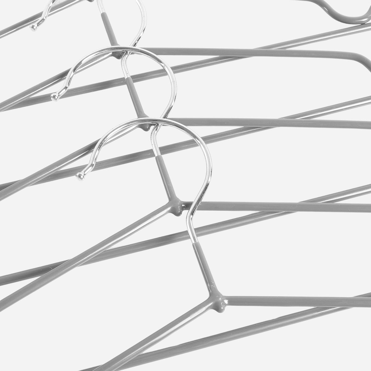 Cascade 6-Piece Non-Slip Metal Hangers