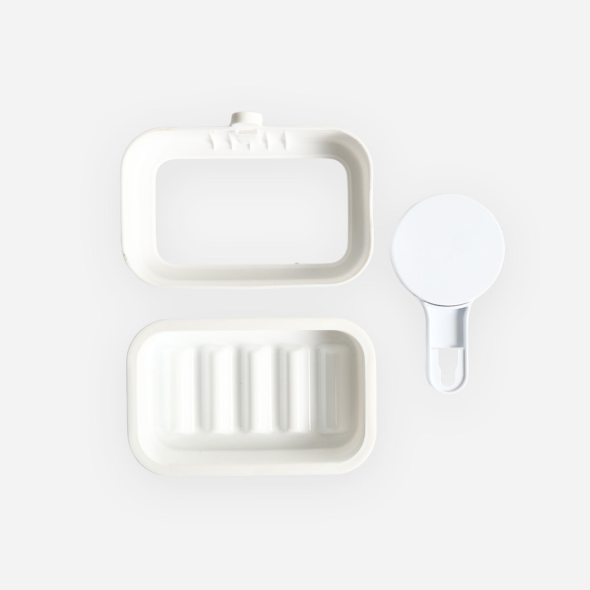 Cascade Suction Soap Holder - White