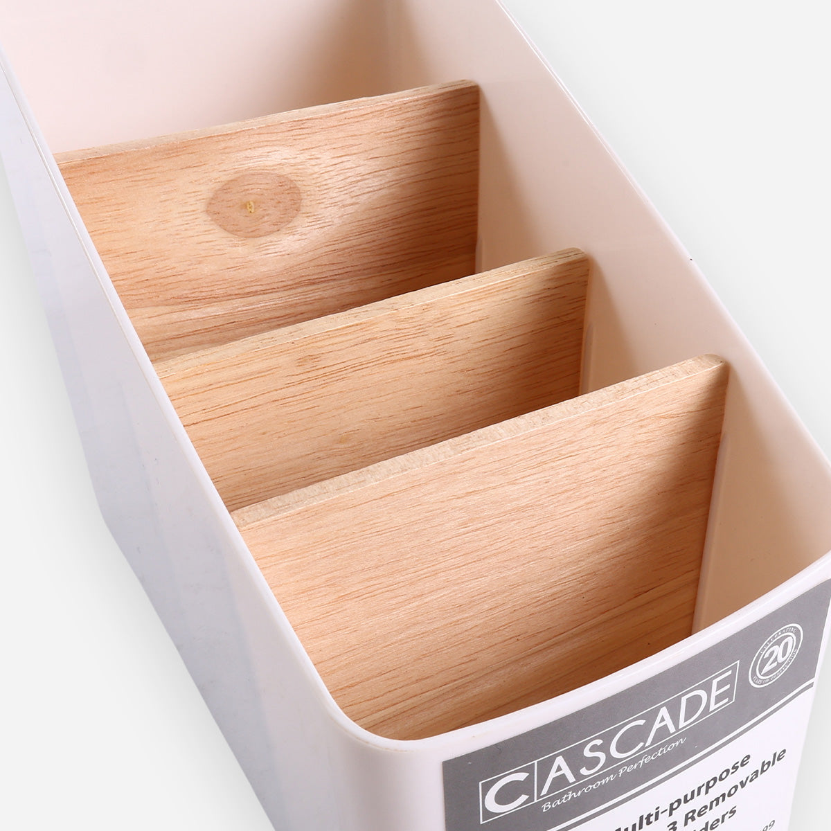 Cascade Slim Multi-Purpose Organizer - White