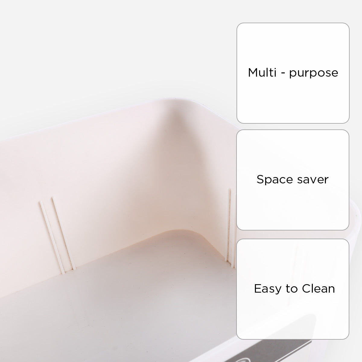 Cascade Multi-Purpose Organizer - White