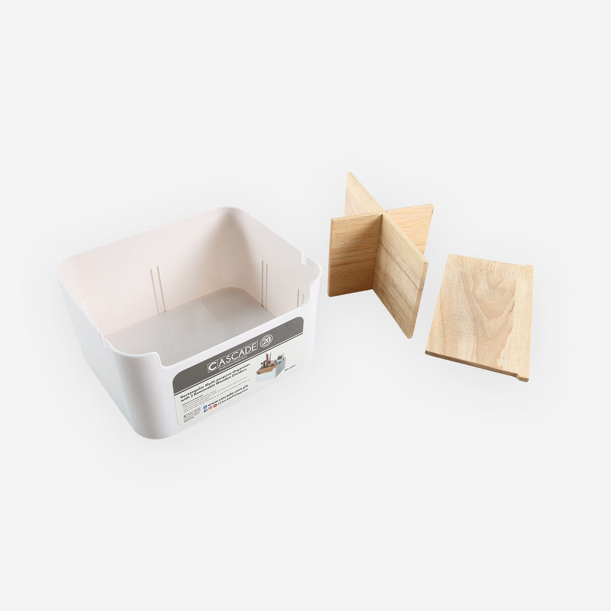 Cascade Multi-Purpose Organizer - White