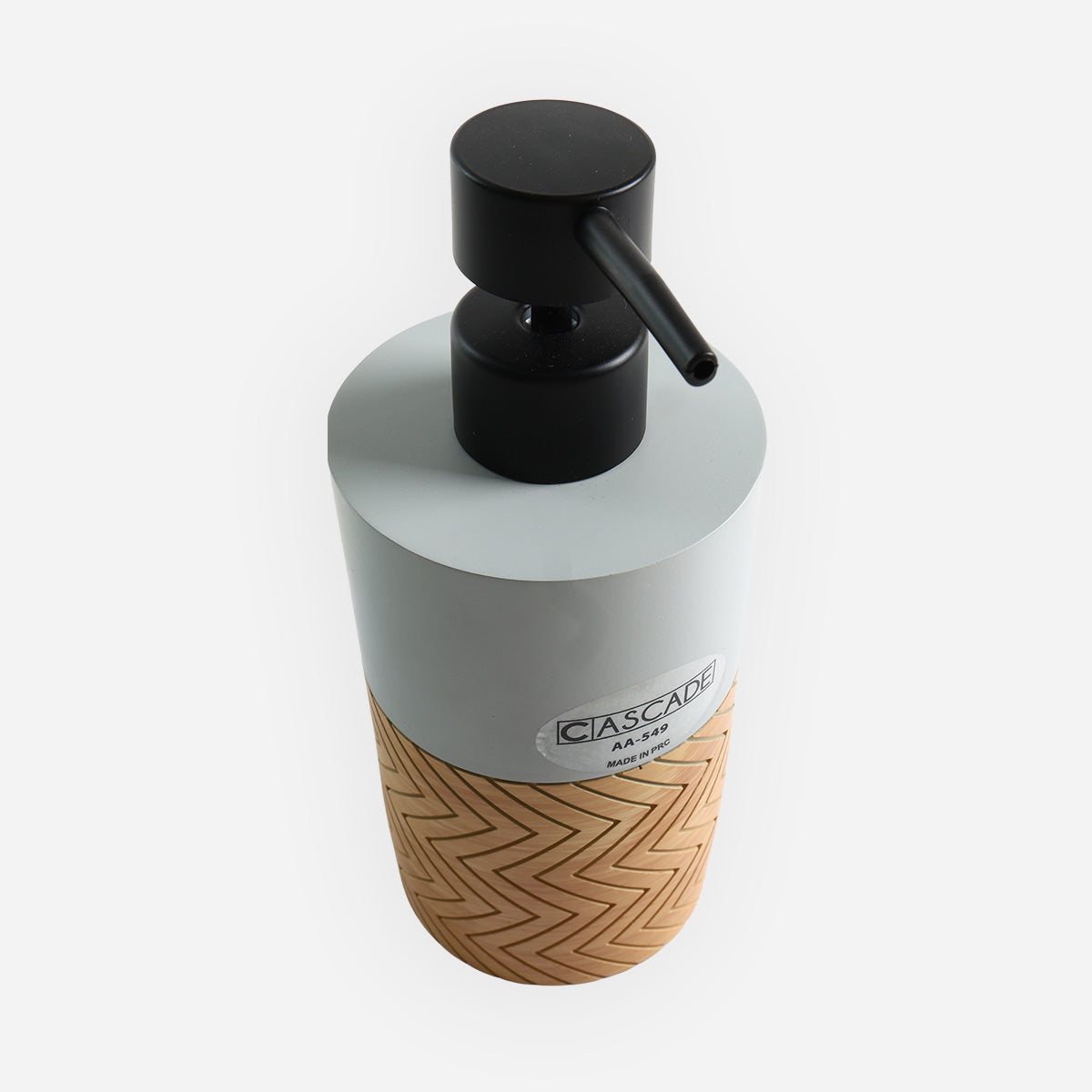 HWP-39257460:CASCADE_AA_549_GRAY_WOOD_SOAP_DISPENSER_POLYRESIN_-_39257460HWP_-_3.jpg
