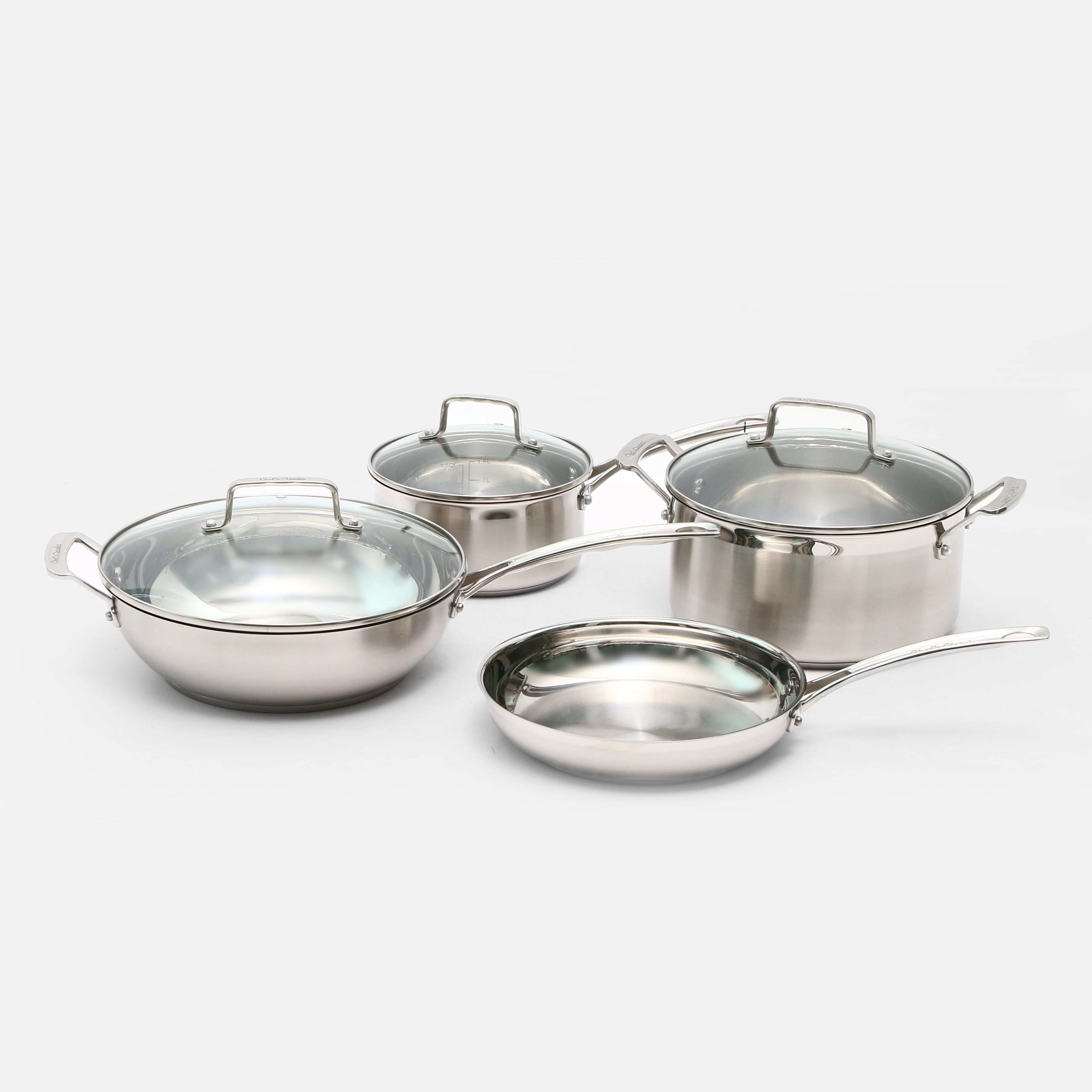 Chef's Classics Cilantro 7 Piece Cookware Set