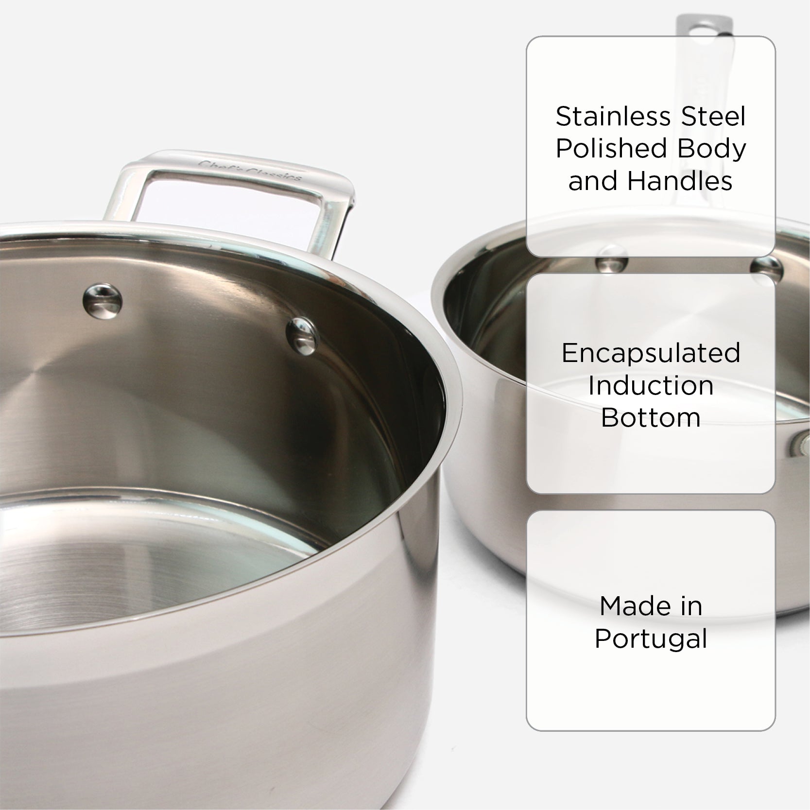 Chef's Classics Cilantro 7 Piece Cookware Set