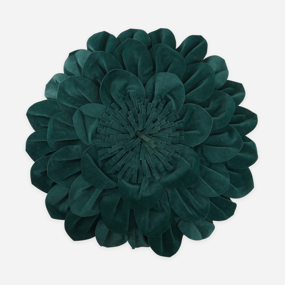SM Home Christmas Petal Pillow Round - Green