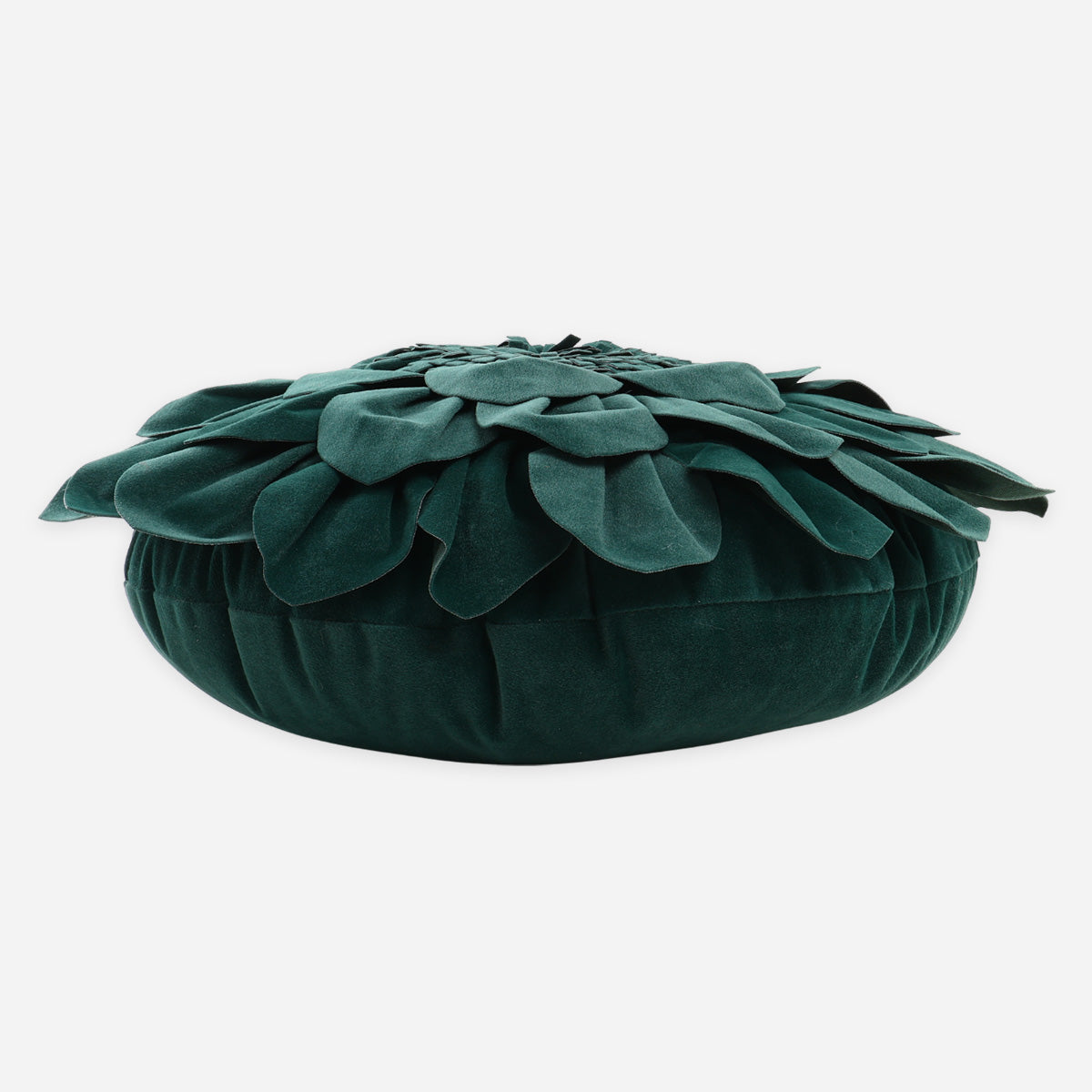 SM Home Christmas Petal Pillow Round - Green