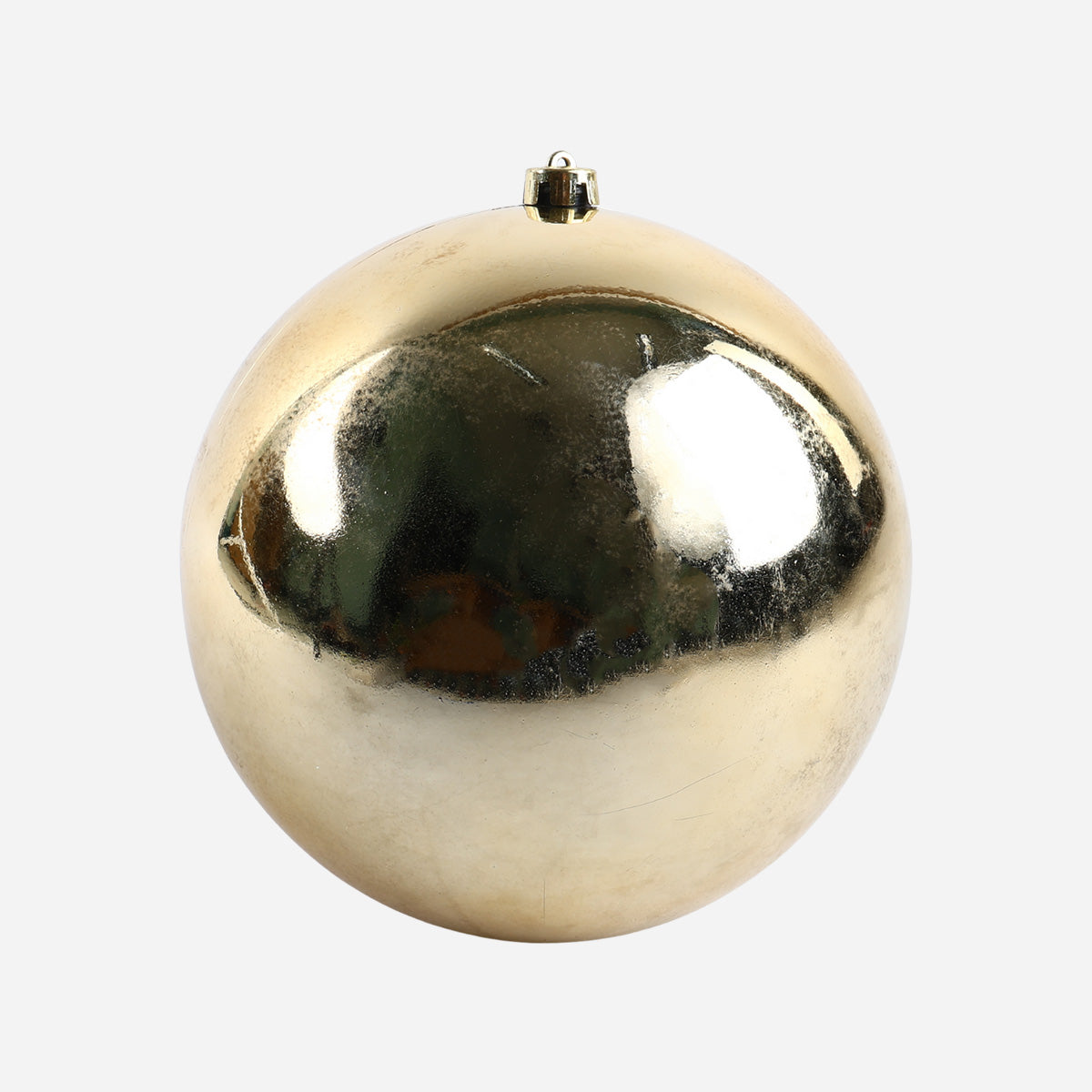 SM Home 1-Piece Christmas Shiny Ball  (Gold) - 15cm