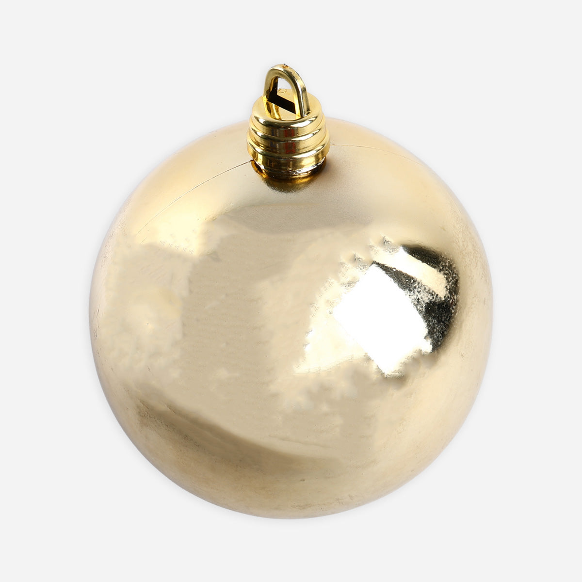 SM Home 1-Piece Christmas Shiny Ball  (Gold) - 30cm