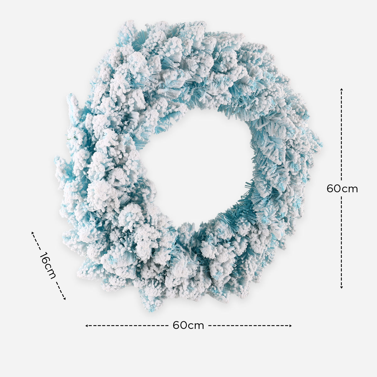 SM Home Christmas Wreath (Blue) - 60cm