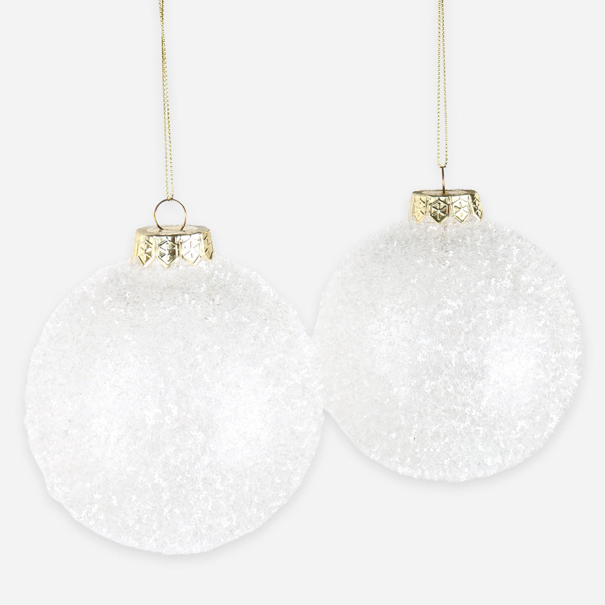 SM Home Christmas Ball with Pattern (Clear) - 10cm