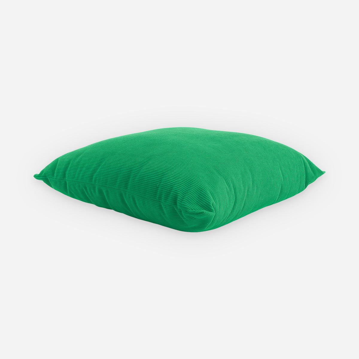 SM Home Christmas Corduroy Throw Pillow (Green) - 18x18in.