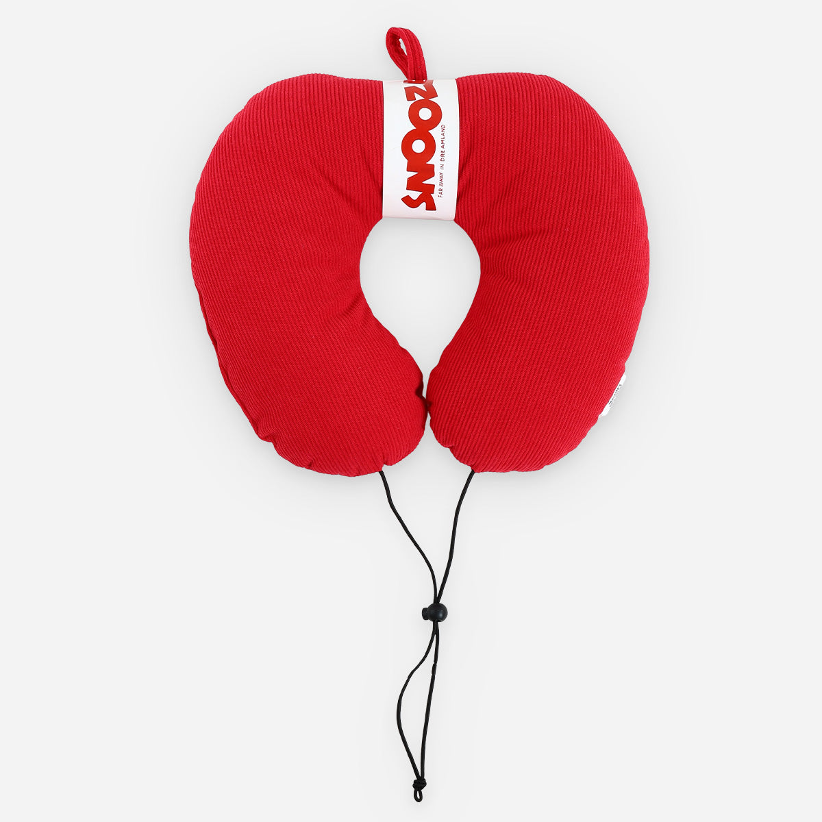 SM Home Christmas Corduroy Neck Pillow - Red