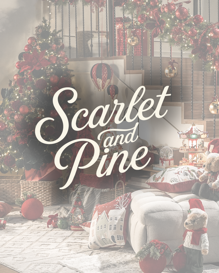 Scarlet and Pine