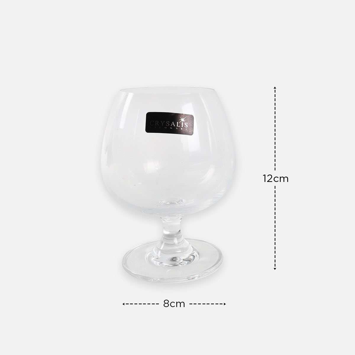Crysalis Set of 2 Brandy Glass - 410ml