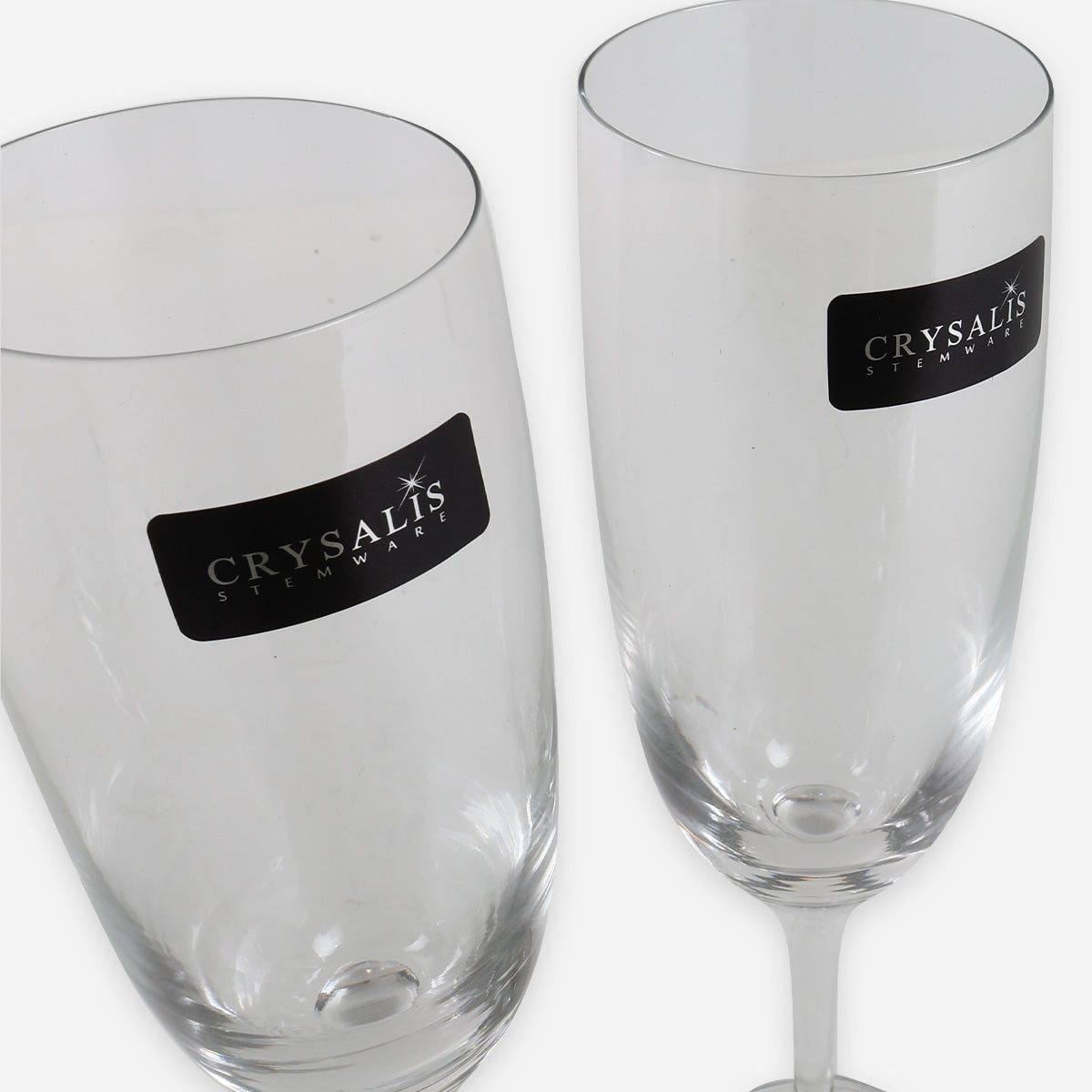 Crysalis Set of 2 Flute Champagne Glass - 103ml