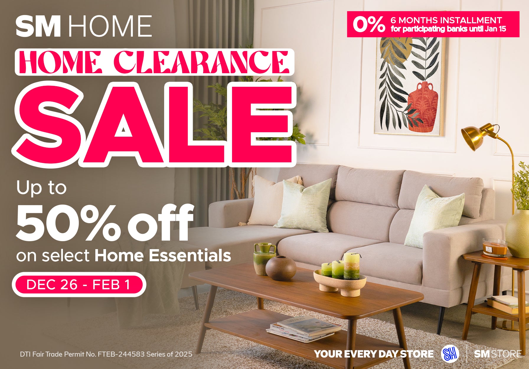 Home Clearance Sale
