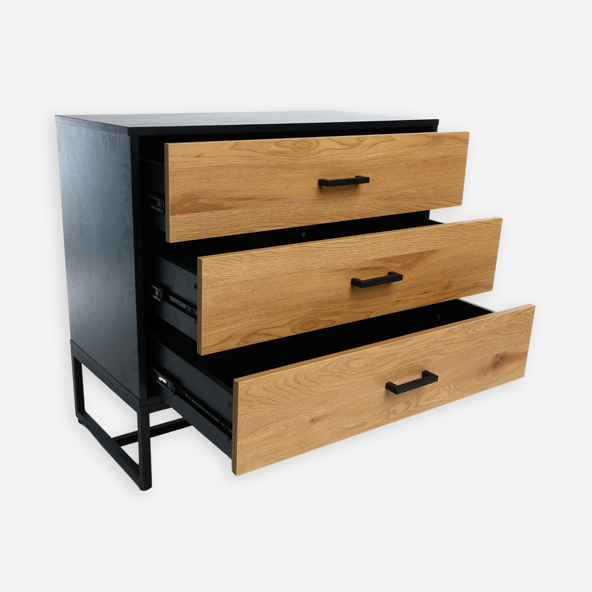 Eco Chest of 3 Drawers - Oak