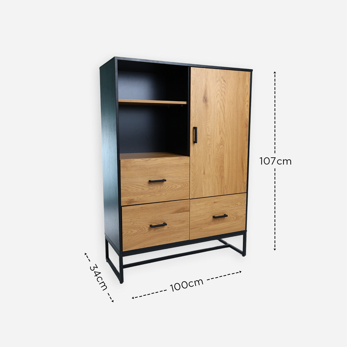 Eco Wardrobe - Oak