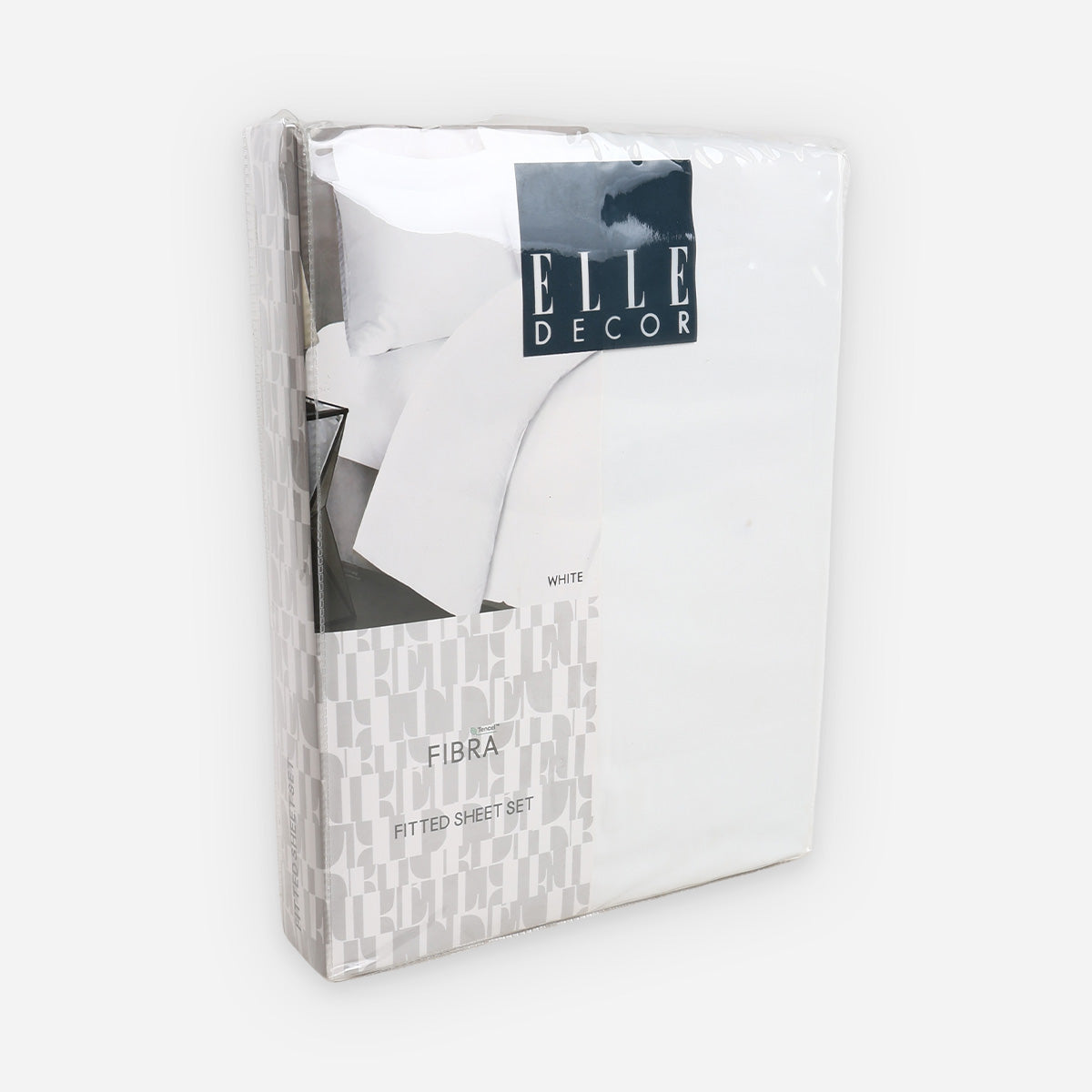 Elle Decor 3-Piece Fibra (White) - Queen