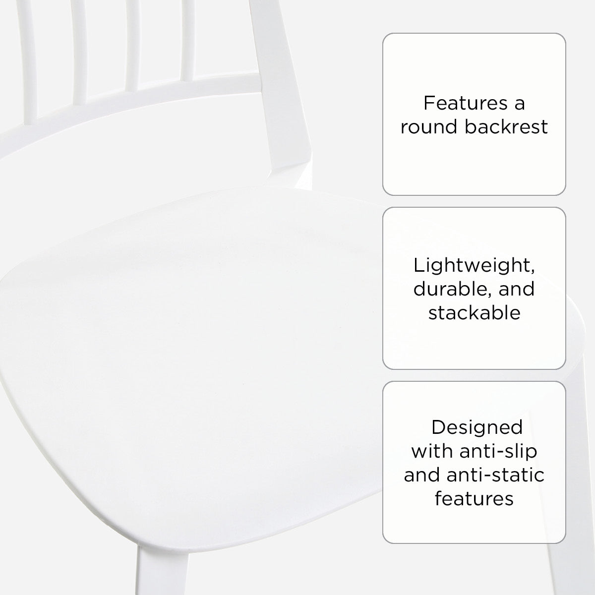 Uratex Enna Chair - White