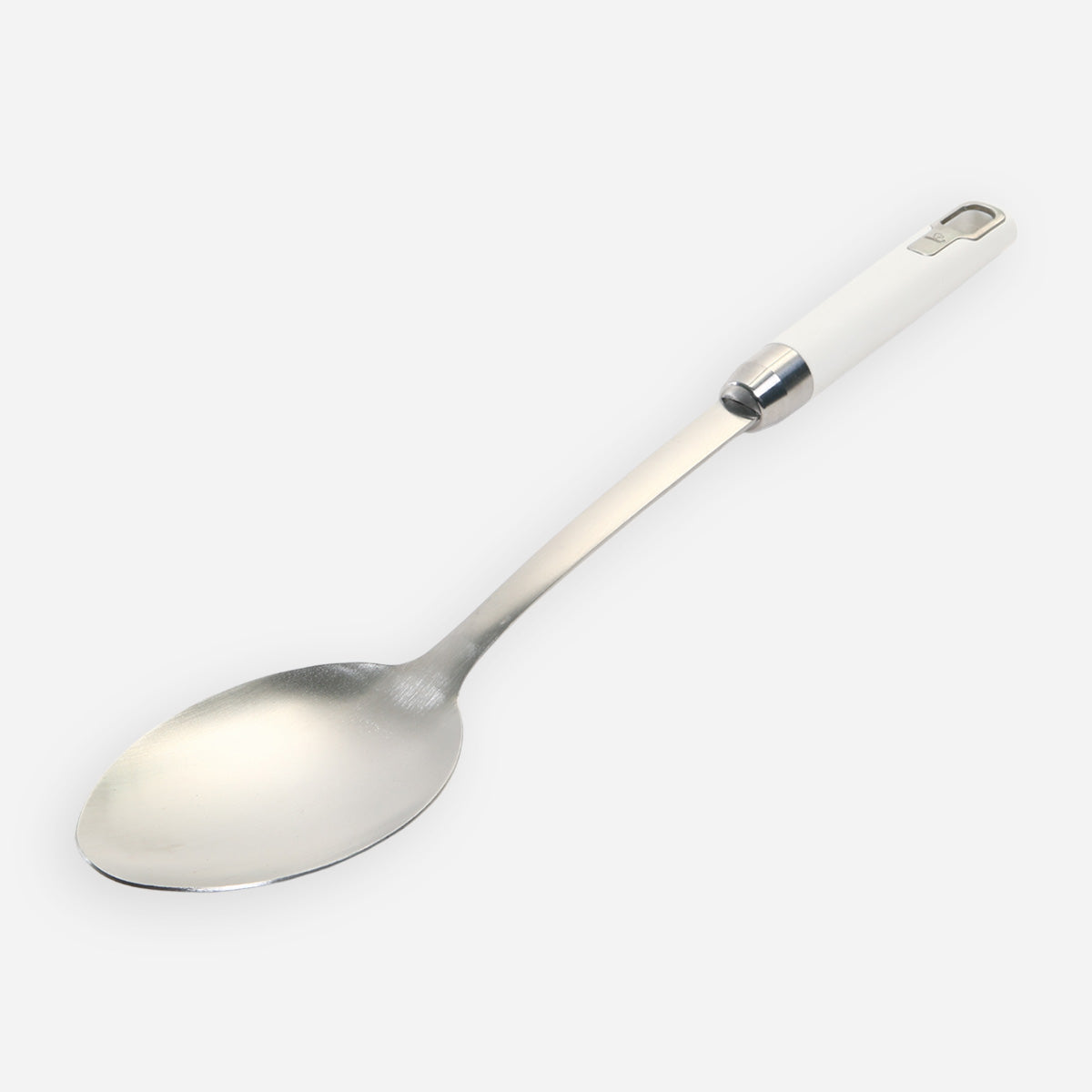 Eurochef Stainless Steel Basting Spoon - White