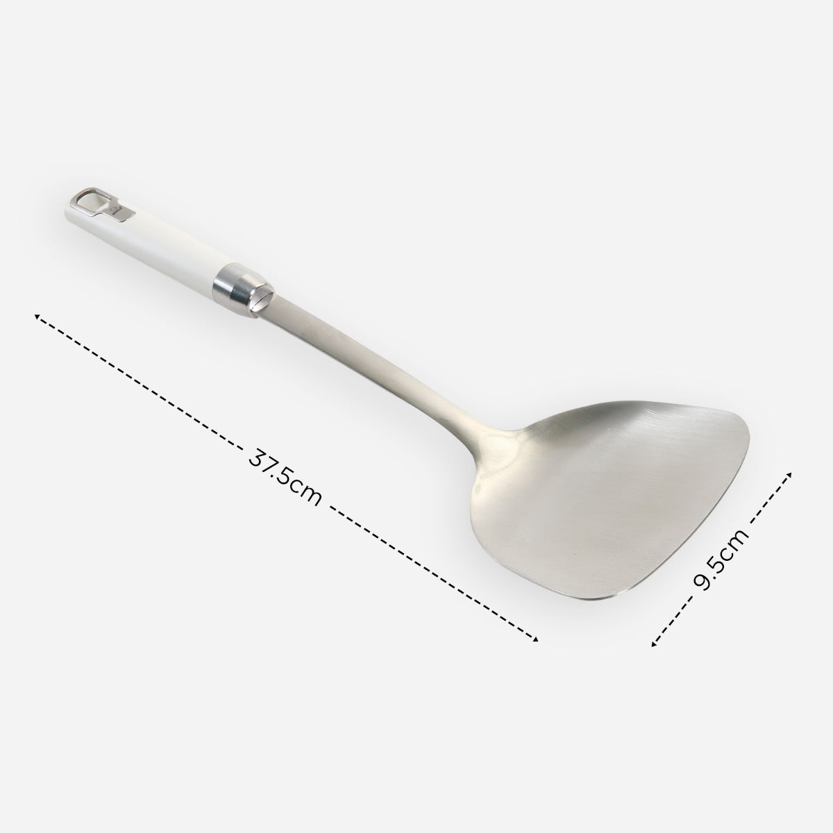 Eurochef Stainless Steel China Turner - White