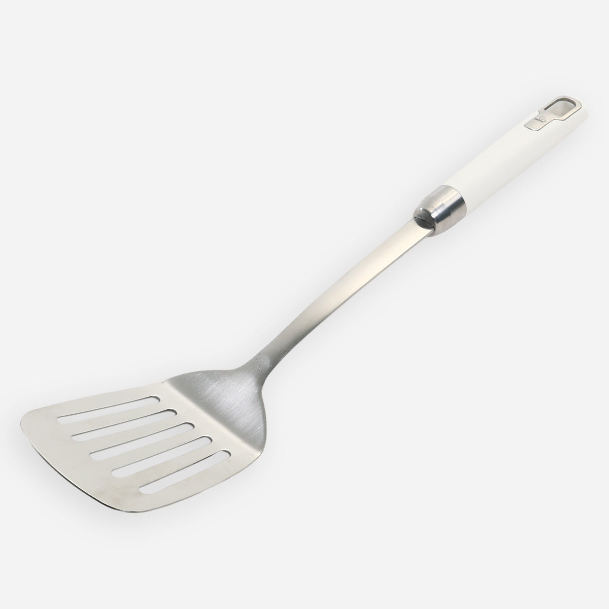 Eurochef Stainless Steel Slotted Turner - White