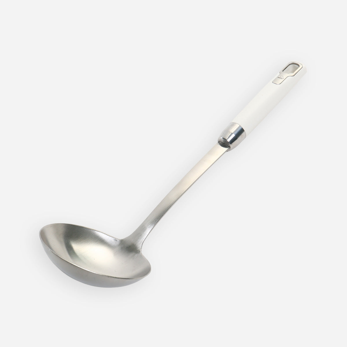 Eurochef Stainless Steel Soup Laddle - White