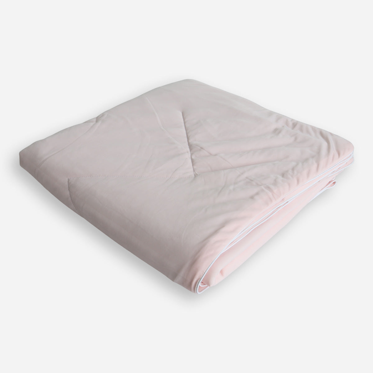 Family Home Cooling Quilt Blanket (Pink Pop Light Pink) - Full