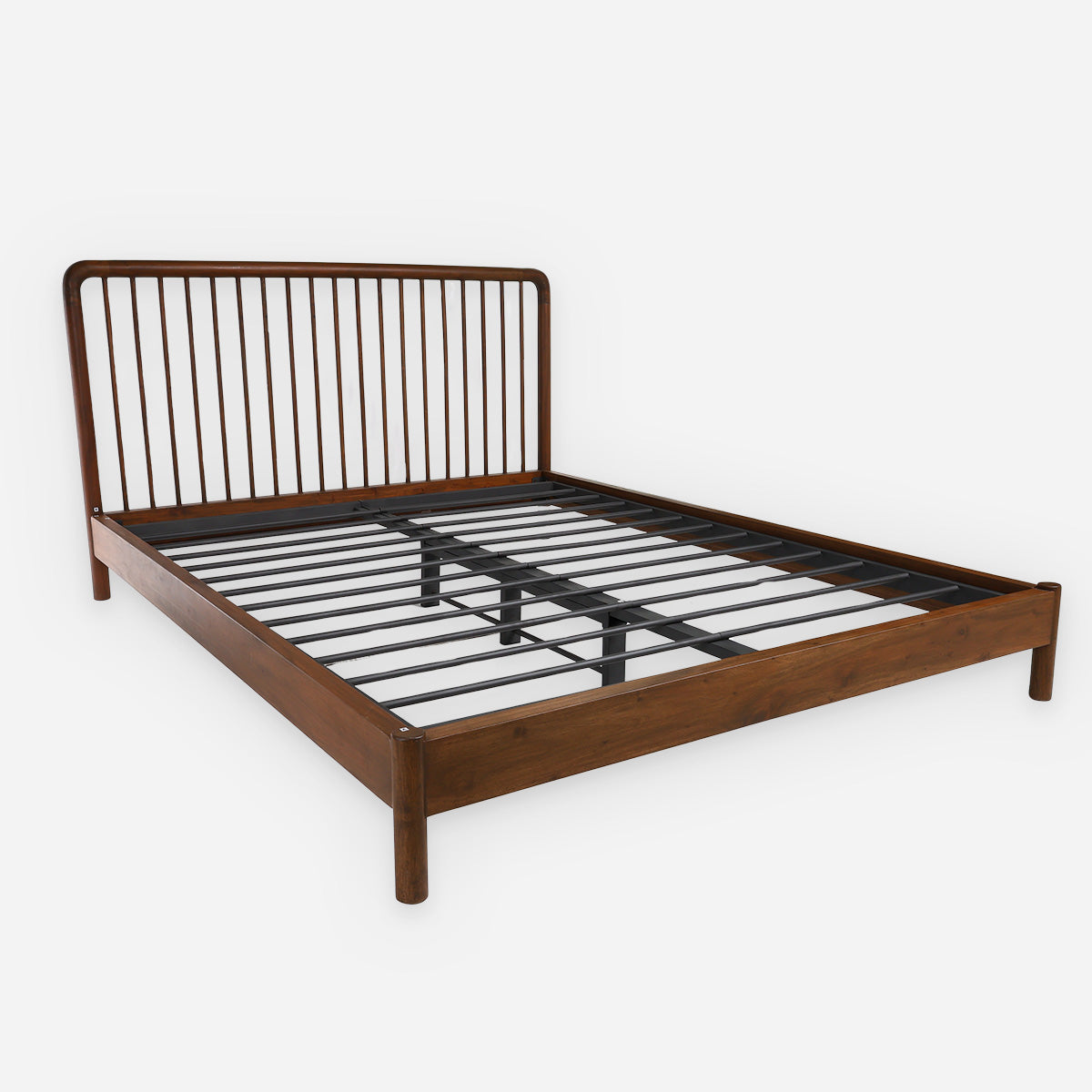 Fate Wooden Spindle Bed - 60x75in