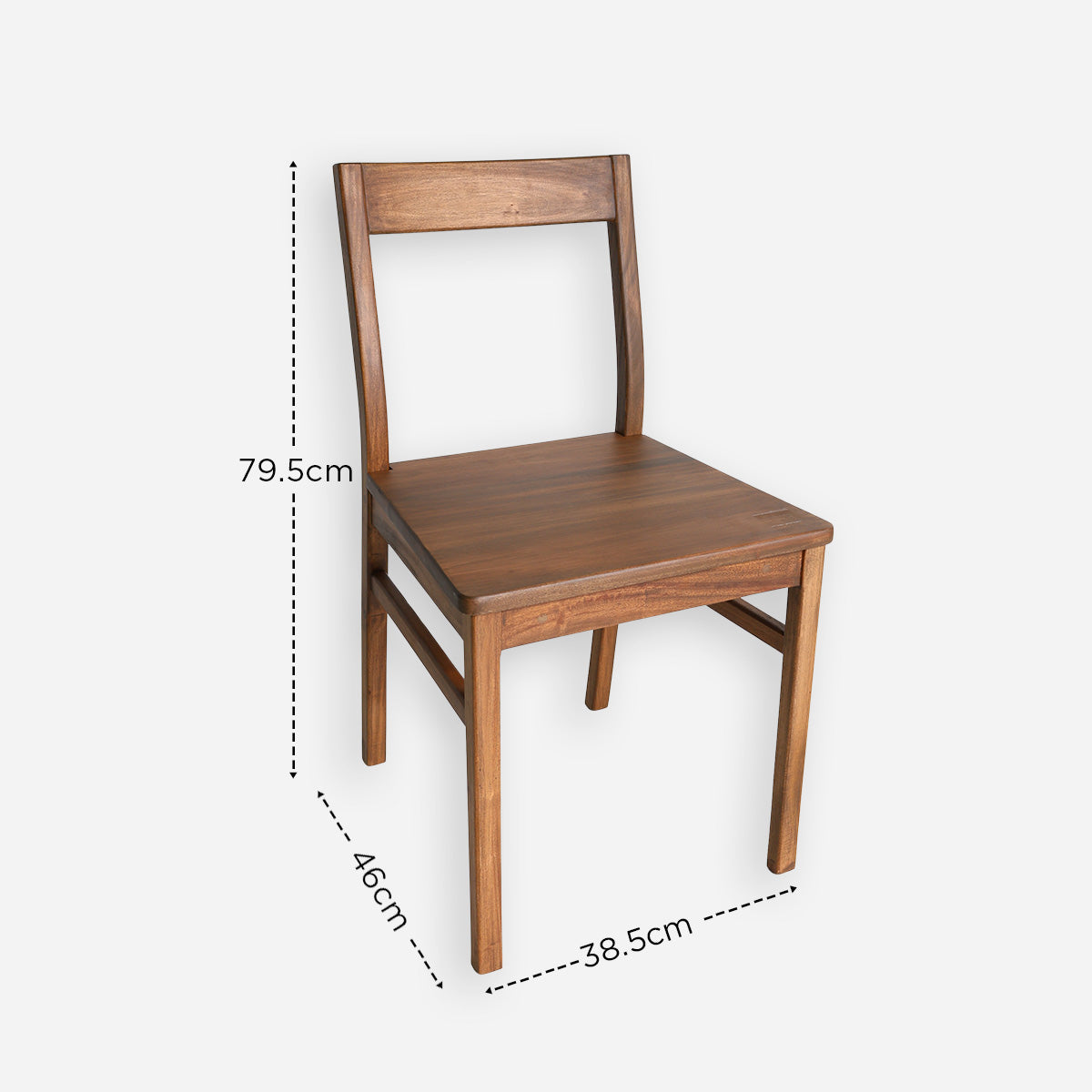 Fend Dining Chair - Walnut
