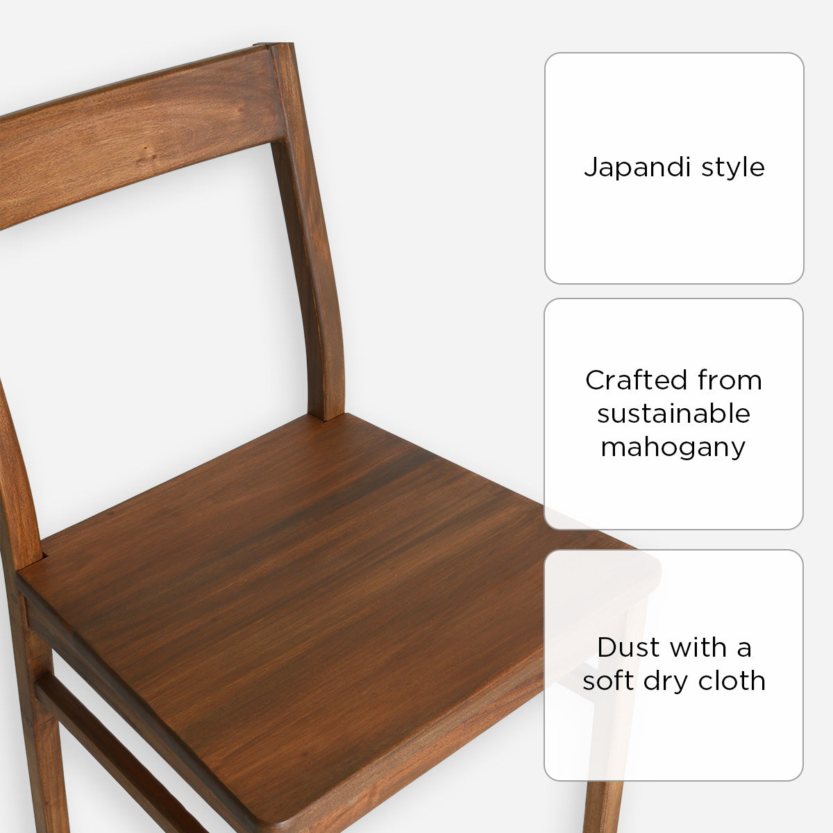 Fend Dining Chair - Walnut