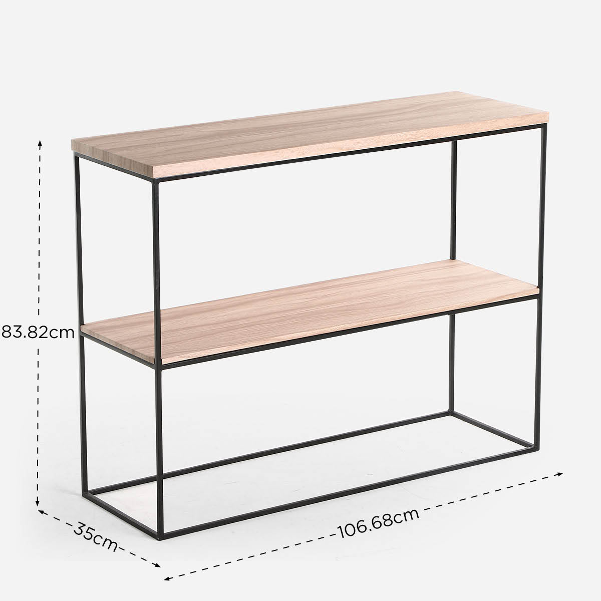 SM Home Fine Console Table - Cherry Oak