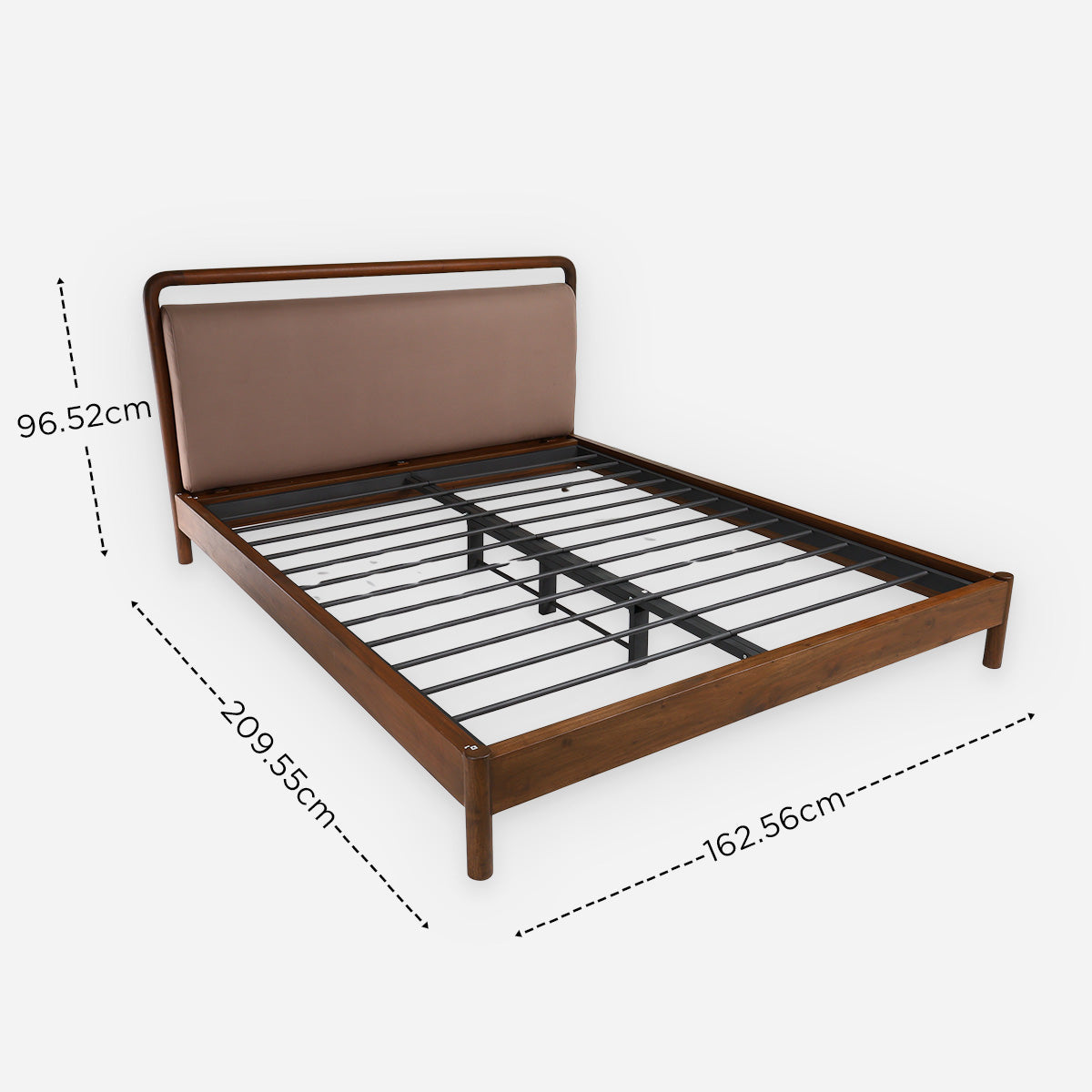 Flaunt Wooden Bed - 60x75in
