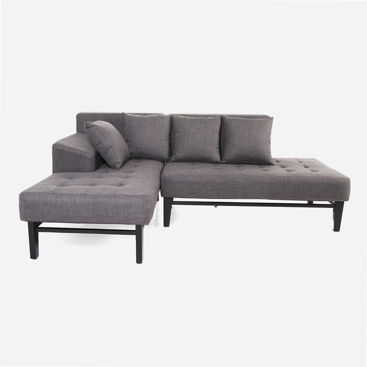 Fortress Sectional Sofa Set - 600DS-8Otter Gray